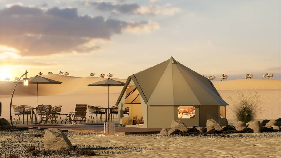 昂仁县露营酒店帐篷厂家